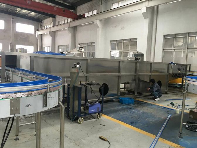 Carbonated beverage production line for Indonesian users