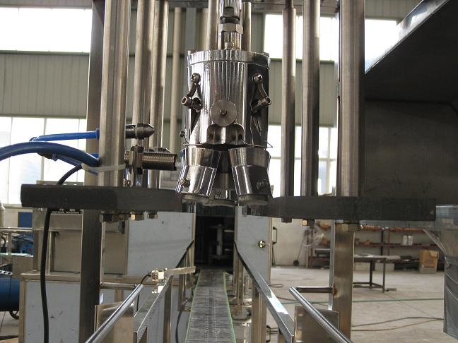 De-cap machine