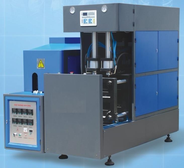 one heat two cavity bottle blowing machine